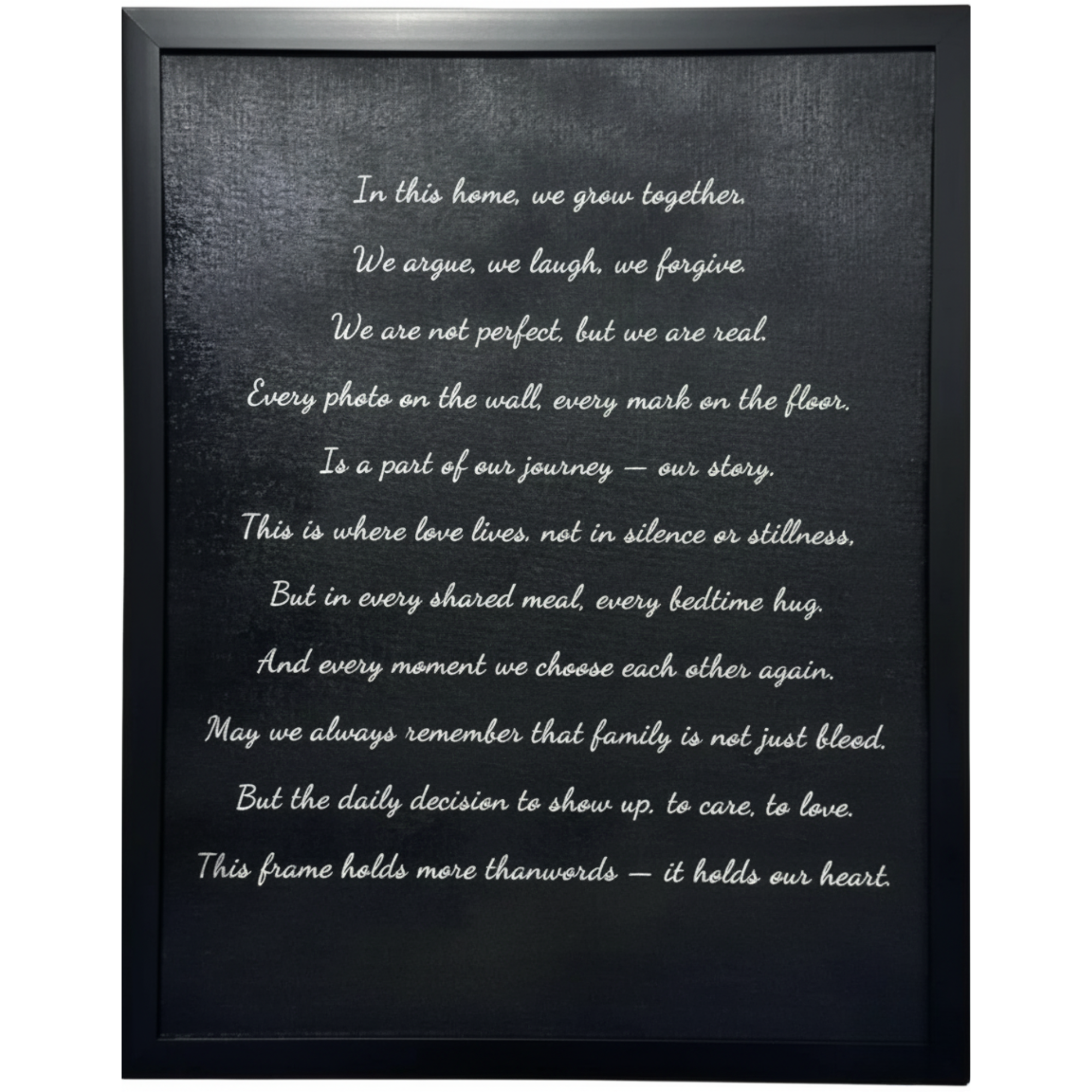 Personalized Engraved Canvas Art