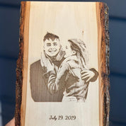 Custom Engraved Wood Plaque