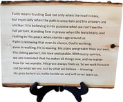 Custom Wood Engraving Plaque