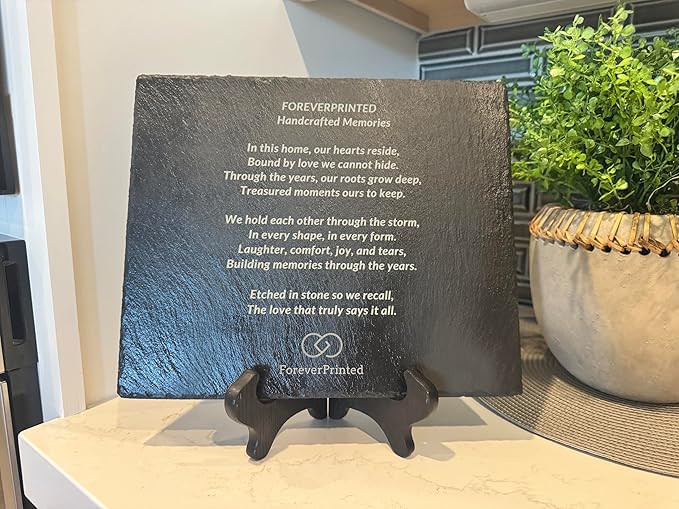 Personalized Engraved Slate Plaque