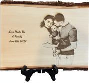Custom Engraved Wood Plaque