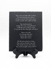 Personalized Engraved Slate Plaque