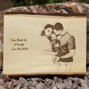 Custom Engraved Wood Plaque