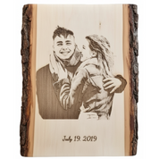 Custom Engraved Wood Plaque
